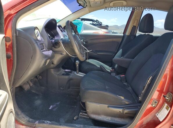 3N1CN7AP5GL872967 2016 NISSAN VERSA Burgundy Vista interior delantera