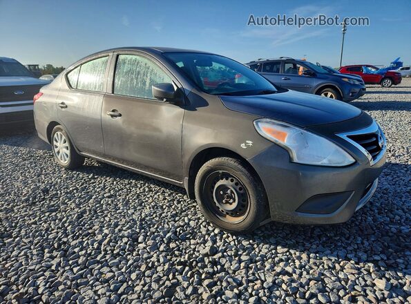 3N1CN7AP5GL891812 2016 NISSAN VERSA Gray Front interior view