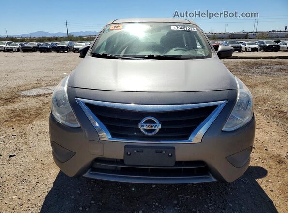 3N1CN7AP5HL841591 2017 NISSAN VERSA Gray Вид спереду
