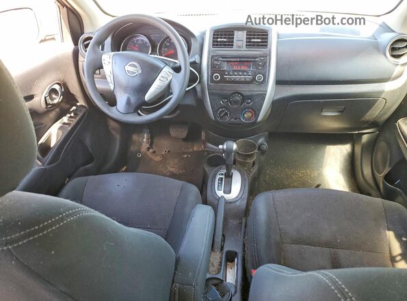 3N1CN7AP5HL841591 2017 NISSAN VERSA Gray Вид панелі приладів