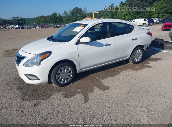 3N1CN7AP5HL843857 2017 NISSAN VERSA White წინა მარცხენა ხედი სამი მეოთხედიდან