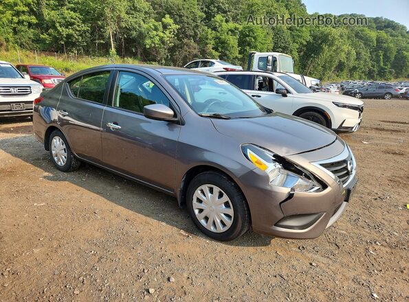 3N1CN7AP5HL858049 2017 NISSAN VERSA Gray Przód prawy