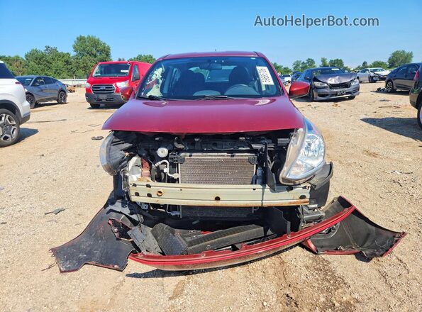 3N1CN7AP5HL892122 2017 NISSAN VERSA Red Vista frontal