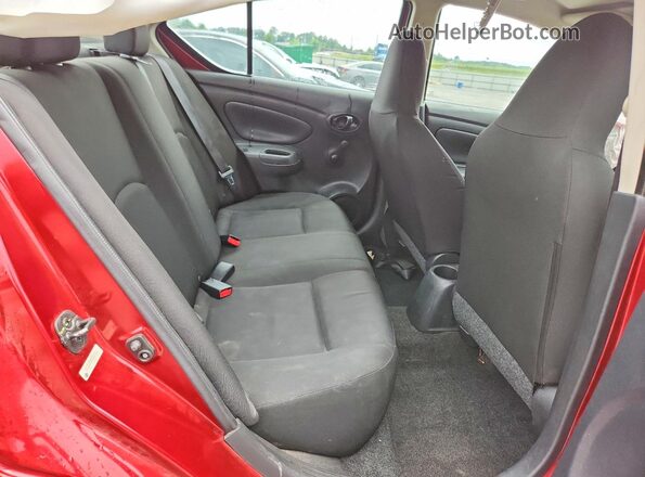 3N1CN7AP5HL893710 2017 NISSAN VERSA Red Вид задніх сидінь