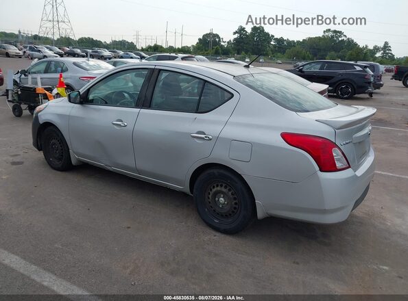 3N1CN7AP5JL818169 2018 NISSAN VERSA Silver Հետևի ձախ