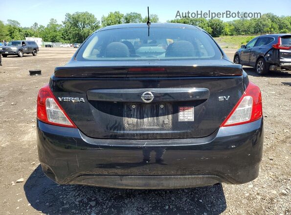 3N1CN7AP5JL886200 2018 NISSAN VERSA Black Հետևի տեսք