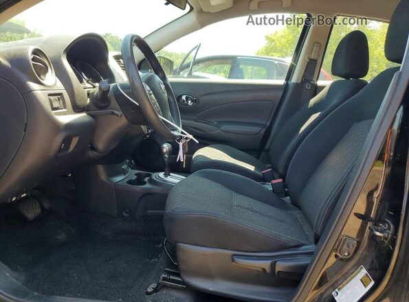 3N1CN7AP5JL886200 2018 NISSAN VERSA Black Սալոնի դիմացի տեսք