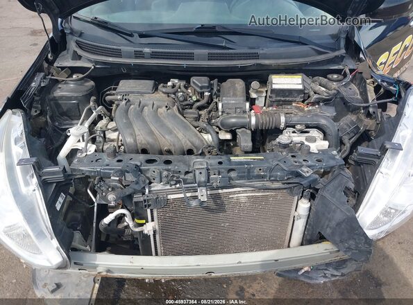 3N1CN7AP5KL876459 2019 NISSAN VERSA Черный Вид сзади