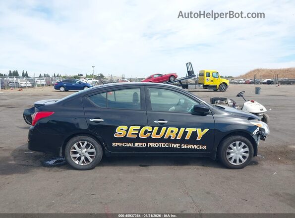 3N1CN7AP5KL876459 2019 NISSAN VERSA Черный Вид задней части салона