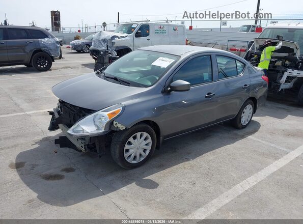 3N1CN7AP6GL832378 2016 NISSAN VERSA Gray Vista tres cuartos delantera izquierda