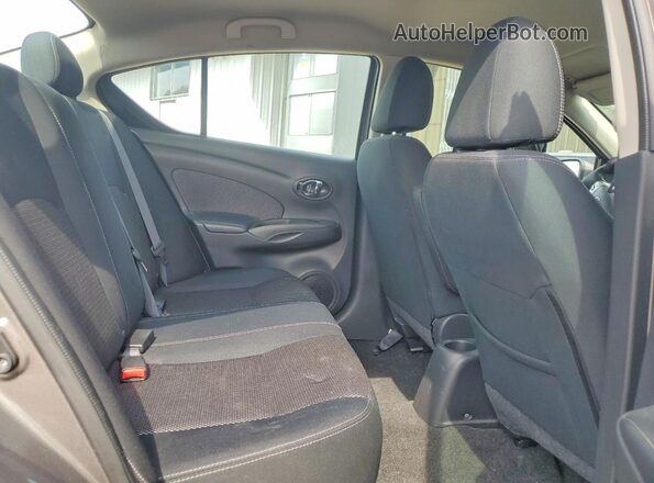 3N1CN7AP6GL852422 2016 NISSAN VERSA Gray Вид задніх сидінь
