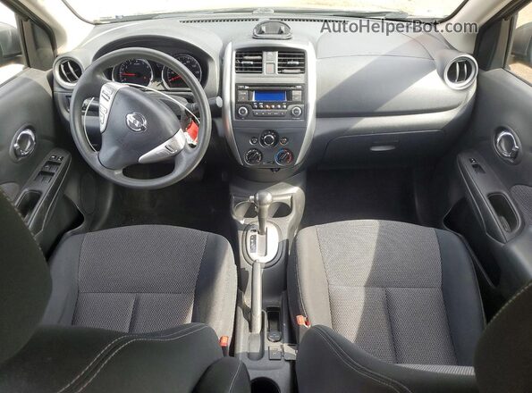 3N1CN7AP6GL852422 2016 NISSAN VERSA Gray Вид панелі приладів