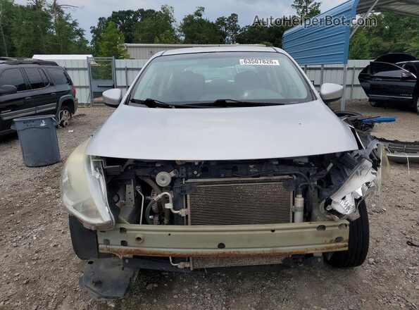3N1CN7AP6GL866255 2016 NISSAN VERSA Silver Вид спереду