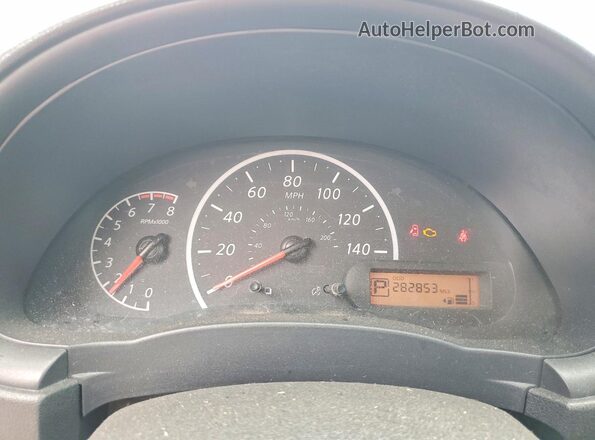 3N1CN7AP6GL866255 2016 NISSAN VERSA Silver Вид щитка приладів