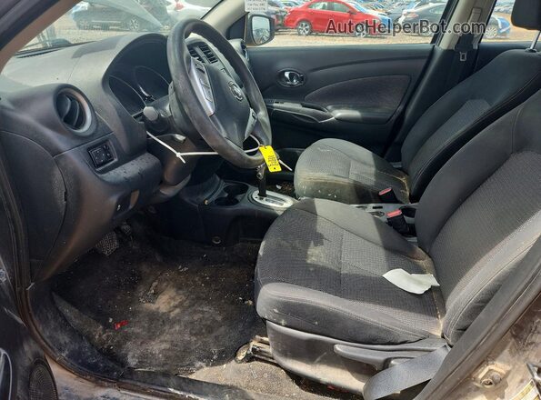 3N1CN7AP6GL894475 2016 NISSAN VERSA Charcoal Widok wnętrza z przodu