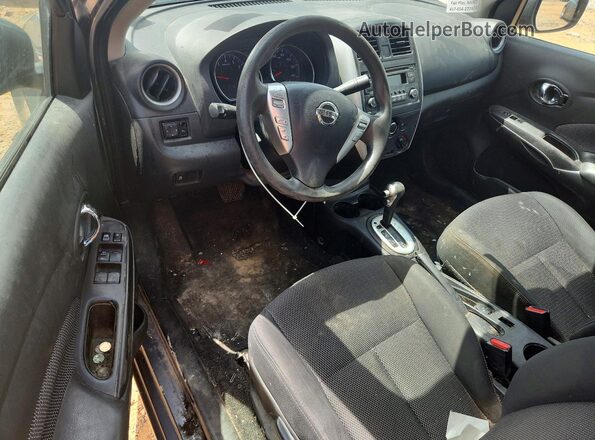 3N1CN7AP6GL894475 2016 NISSAN VERSA Charcoal Widok deski rozdzielczej