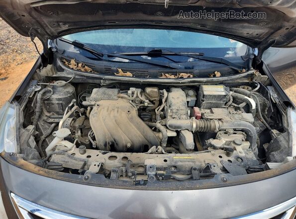 3N1CN7AP6GL894475 2016 NISSAN VERSA Charcoal Widok wnętrza z tyłu