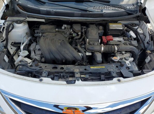 3N1CN7AP6GL915809 2016 NISSAN VERSA Белый Вид задней части салона