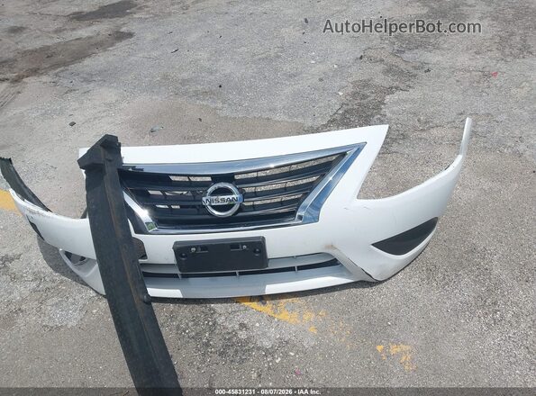 3N1CN7AP6HL890623 2017 NISSAN VERSA White Widok zestawu wskaźników