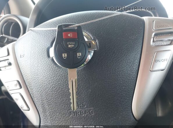 3N1CN7AP6KL858231 2019 NISSAN VERSA Blue Dashboard view