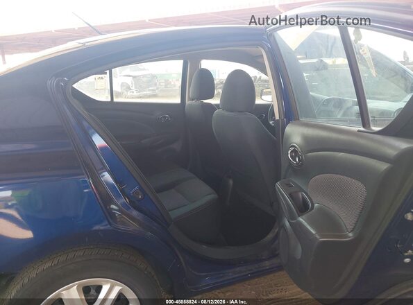 3N1CN7AP6KL858231 2019 NISSAN VERSA Blue VIN sticker view