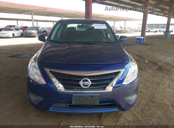3N1CN7AP6KL858231 2019 NISSAN VERSA Blue Rear interior view