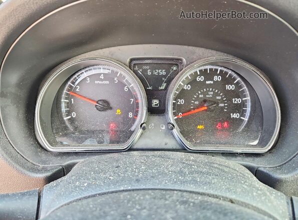 3N1CN7AP6KL861940 2019 NISSAN VERSA Blue Widok zestawu wskaźników