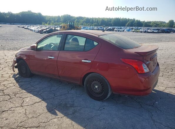3N1CN7AP6KL869942 2019 NISSAN VERSA Burgundy Задня ліва чверть