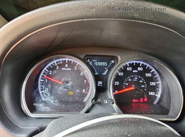 3N1CN7AP7GL848461 2016 NISSAN VERSA Black Widok zestawu wskaźników
