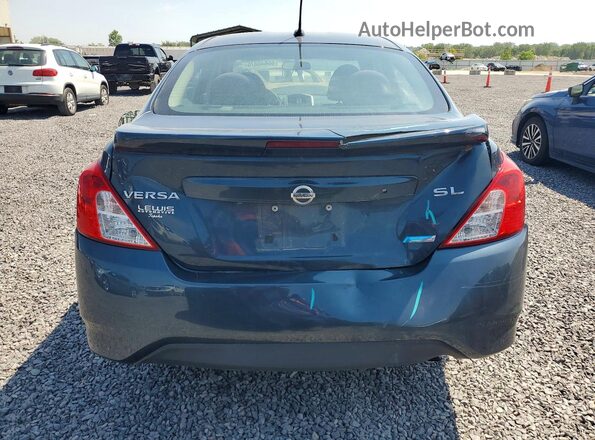 3N1CN7AP7GL874171 2016 NISSAN VERSA Blue Вид ззаду