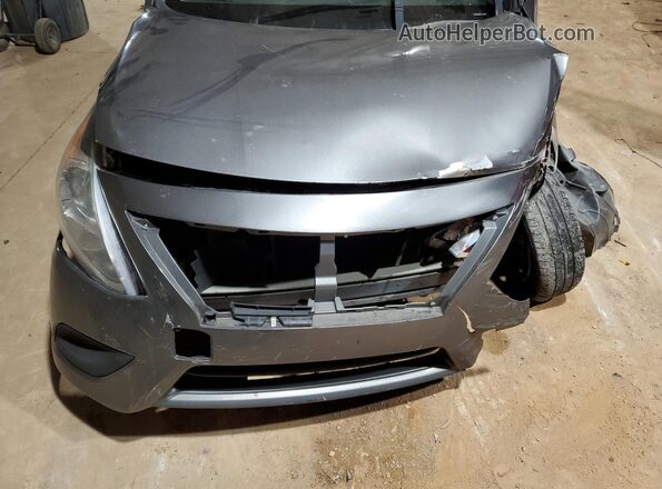 3N1CN7AP7GL878768 2016 NISSAN VERSA Gray Rear interior view