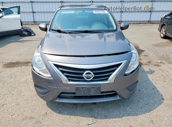 3N1CN7AP7GL890421 2016 NISSAN VERSA Gray წინა ხედი
