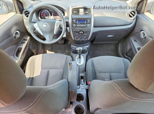3N1CN7AP7GL890922 2016 NISSAN VERSA Gray Առջևի վահանակի տեսք