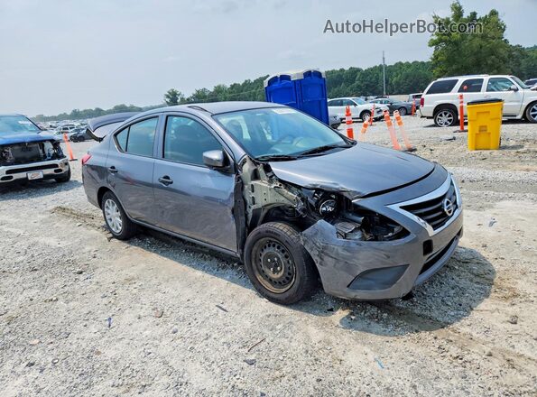 3N1CN7AP7GL908447 2016 NISSAN VERSA Серый Передняя правая четверть