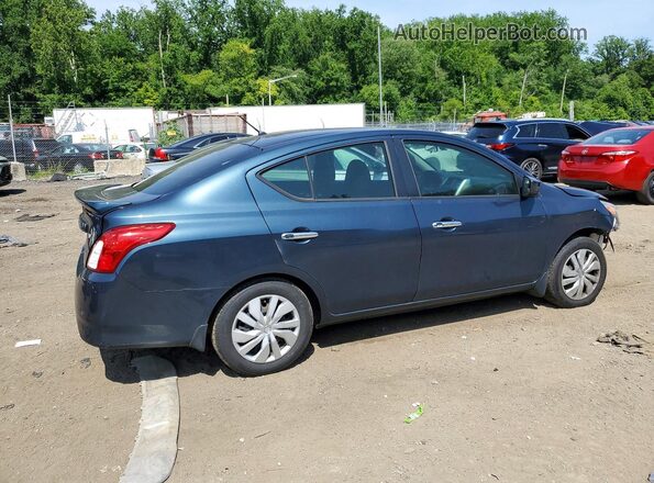 3N1CN7AP7HL903377 2017 NISSAN VERSA Teal Задня права чверть