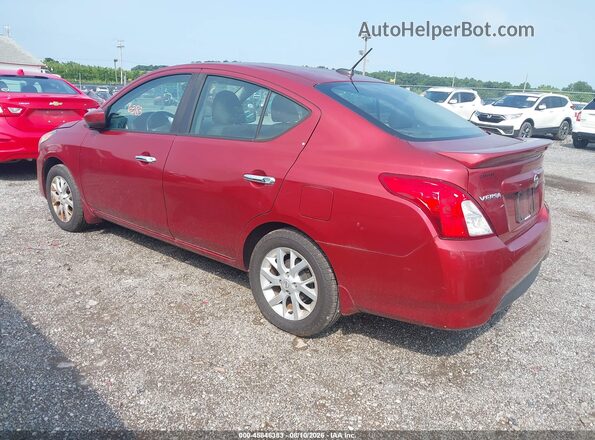 3N1CN7AP7JL809229 2018 NISSAN VERSA Красный Задняя левая четверть
