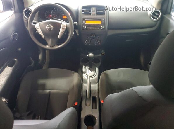 3N1CN7AP7JL839718 2018 NISSAN VERSA Black Առջևի վահանակի տեսք
