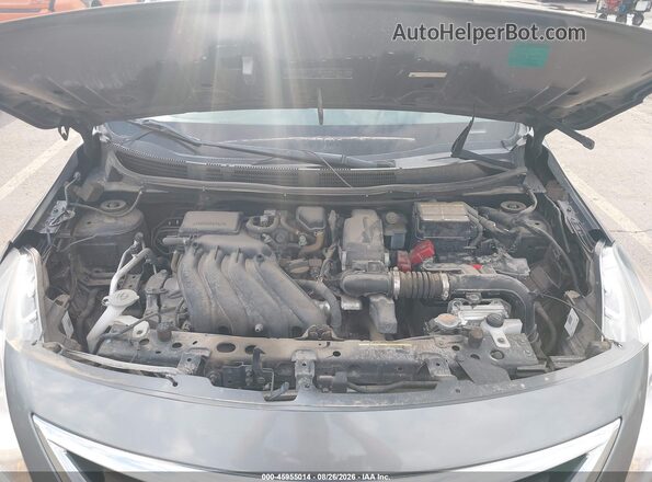 3N1CN7AP7JL856373 2018 NISSAN VERSA Серый Вид сзади