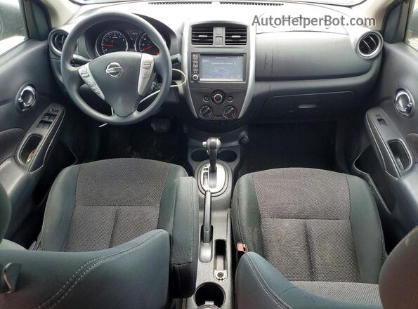 3N1CN7AP7KL800323 2019 NISSAN VERSA Gray Առջևի վահանակի տեսք