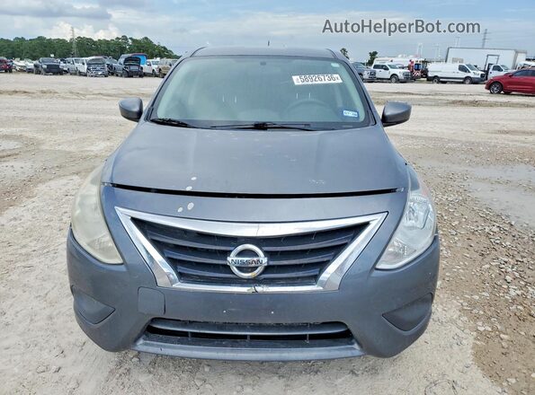 3N1CN7AP7KL800323 2019 NISSAN VERSA Gray Դիմացի տեսք