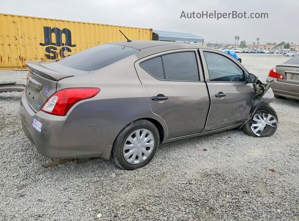 3N1CN7AP8GL842801 2016 NISSAN VERSA Brown Задня права чверть