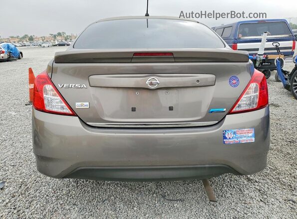 3N1CN7AP8GL842801 2016 NISSAN VERSA Brown Вид ззаду
