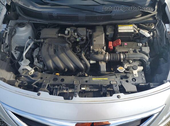 3N1CN7AP8GL846380 2016 NISSAN VERSA Silver Vista interior trasera