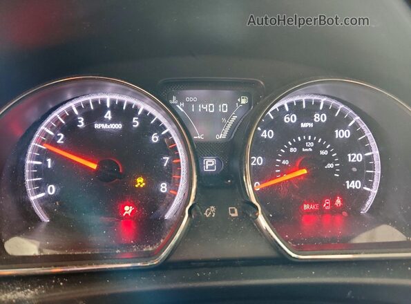 3N1CN7AP8GL865415 2016 NISSAN VERSA Gray Widok zestawu wskaźników