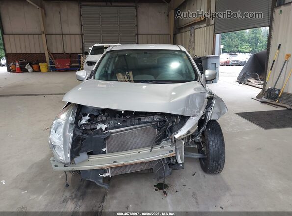 3N1CN7AP8GL868461 2016 NISSAN VERSA Silver Rear interior view