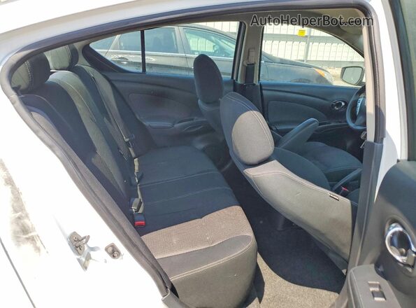 3N1CN7AP8GL871487 2016 NISSAN VERSA White უკანა სავარძლების ხედი