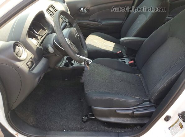 3N1CN7AP8GL871487 2016 NISSAN VERSA White წინა სალონის ხედი