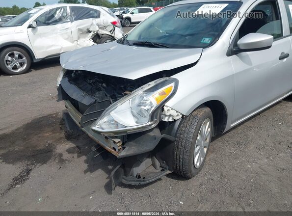 3N1CN7AP8GL891237 2016 NISSAN VERSA Silver Front view