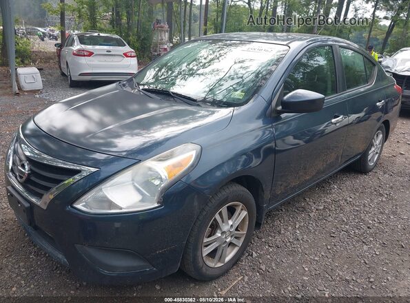3N1CN7AP8GL894607 2016 NISSAN VERSA Dark Blue Առջևի ձախ երեք քառորդ տեսարան