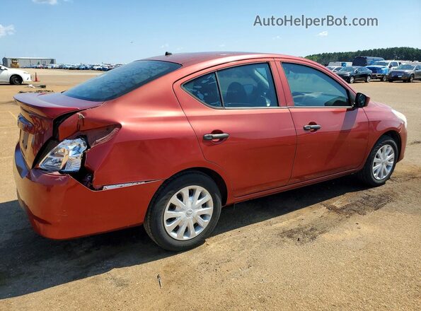 3N1CN7AP8GL908179 2016 NISSAN VERSA Red Rear right